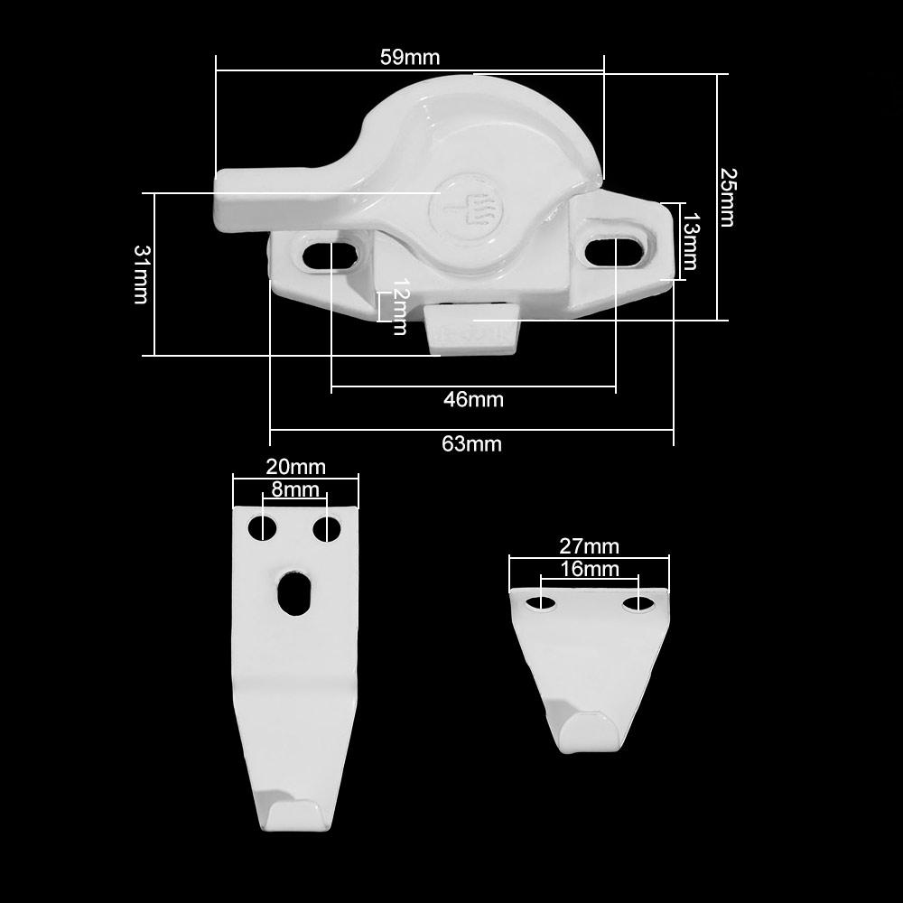 Furniture Hardware Fitting - Serratura per finestra in lega hardware