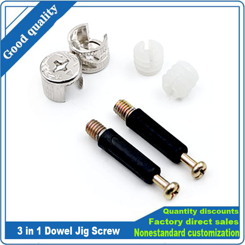 Furniture Hardware Jig - Set di Ferramenta per Collegamento Mobili
