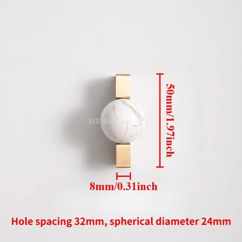 Maniglie per mobili in ottone  - Furniture Hardware Drop Pulls recensione e prezzo